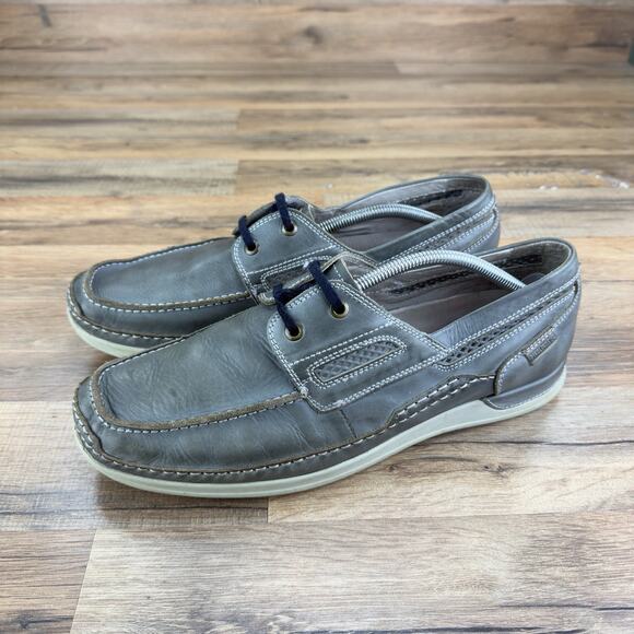 Pikolinos Zaragoza 45 US Size 12 Men's Leather Shoes, Gray Leather SPAIN - Picture 1 of 6